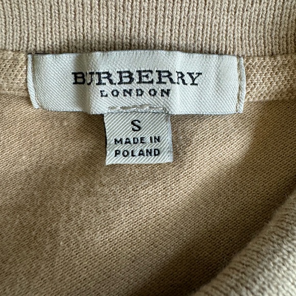 Burberry long sleeved polo - Picture 4 of 6